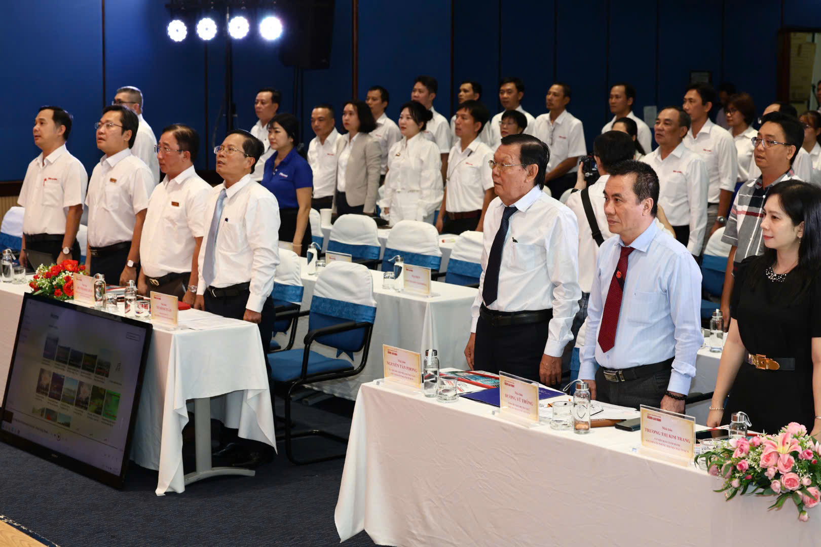 Chủ tịch Hội Nh&agrave; b&aacute;o TP HCM đ&aacute;nh gi&aacute; cao Đại hội Chi hội Nh&agrave; b&aacute;o B&aacute;o Người Lao Động- Ảnh 1.