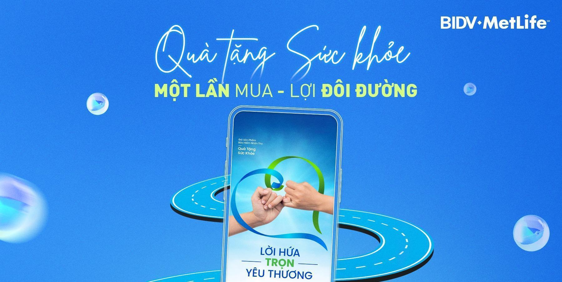 "Quà tặng Sức khỏe" là giải pháp bảo vệ toàn diện cả sức khỏe và tài chính của khách hàng trước rủi ro bệnh ung thư (Ảnh: BIDV MetLife)