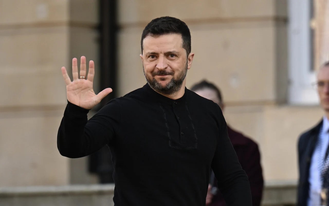 Tỉ lệ t&iacute;n nhiệm Tổng thống Zelensky ở Ukraine tăng 10% cuộc đối đầu nảy lửa ở Nh&agrave; Trắng. Ảnh: telegraph.co.uk