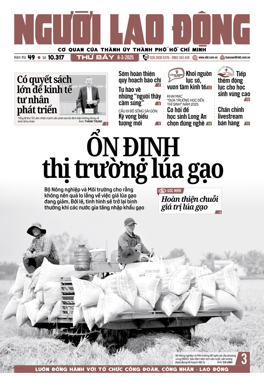 Báo in Người Lao Động 8-3: Chấn chỉnh livestream bán hàng- Ảnh 1.