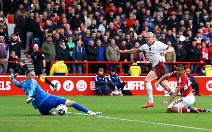 Soi tỉ số trận Nottingham Forest - Manchester City: Chờ xem Haaland nổ súng