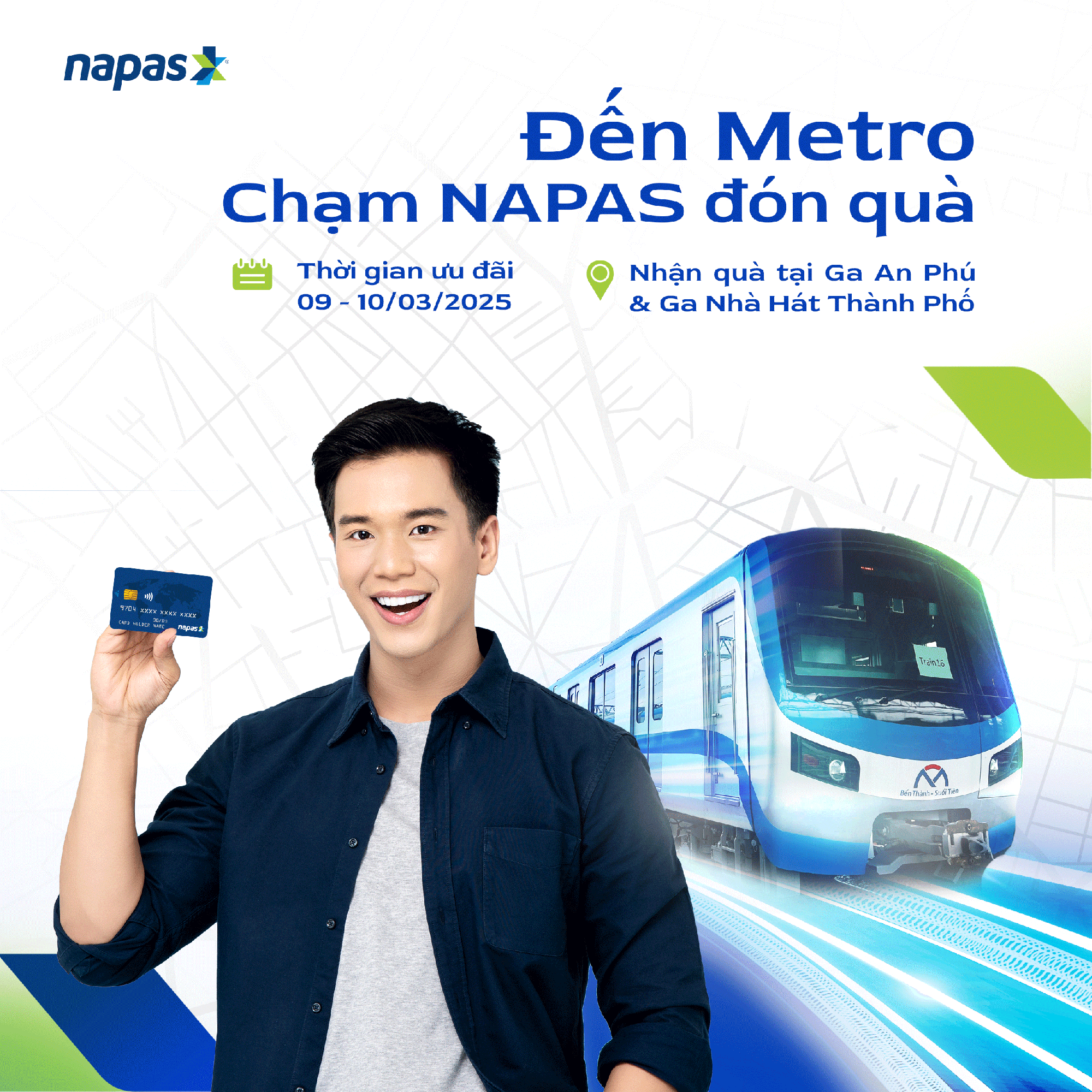 Chủ thẻ NAPAS đi Metro &ldquo;x&eacute; t&uacute;i m&ugrave;&rdquo; nhận qu&agrave; tặng bất ngờ- Ảnh 1.