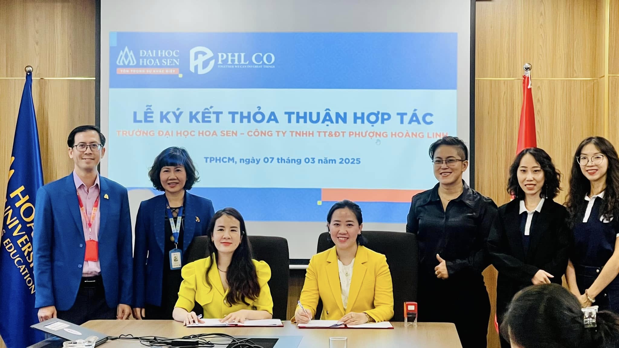 Hợp tác tuyển sinh giữa ĐH Hoa Sen và Phuong Hoang Linh Company- Ảnh 1.