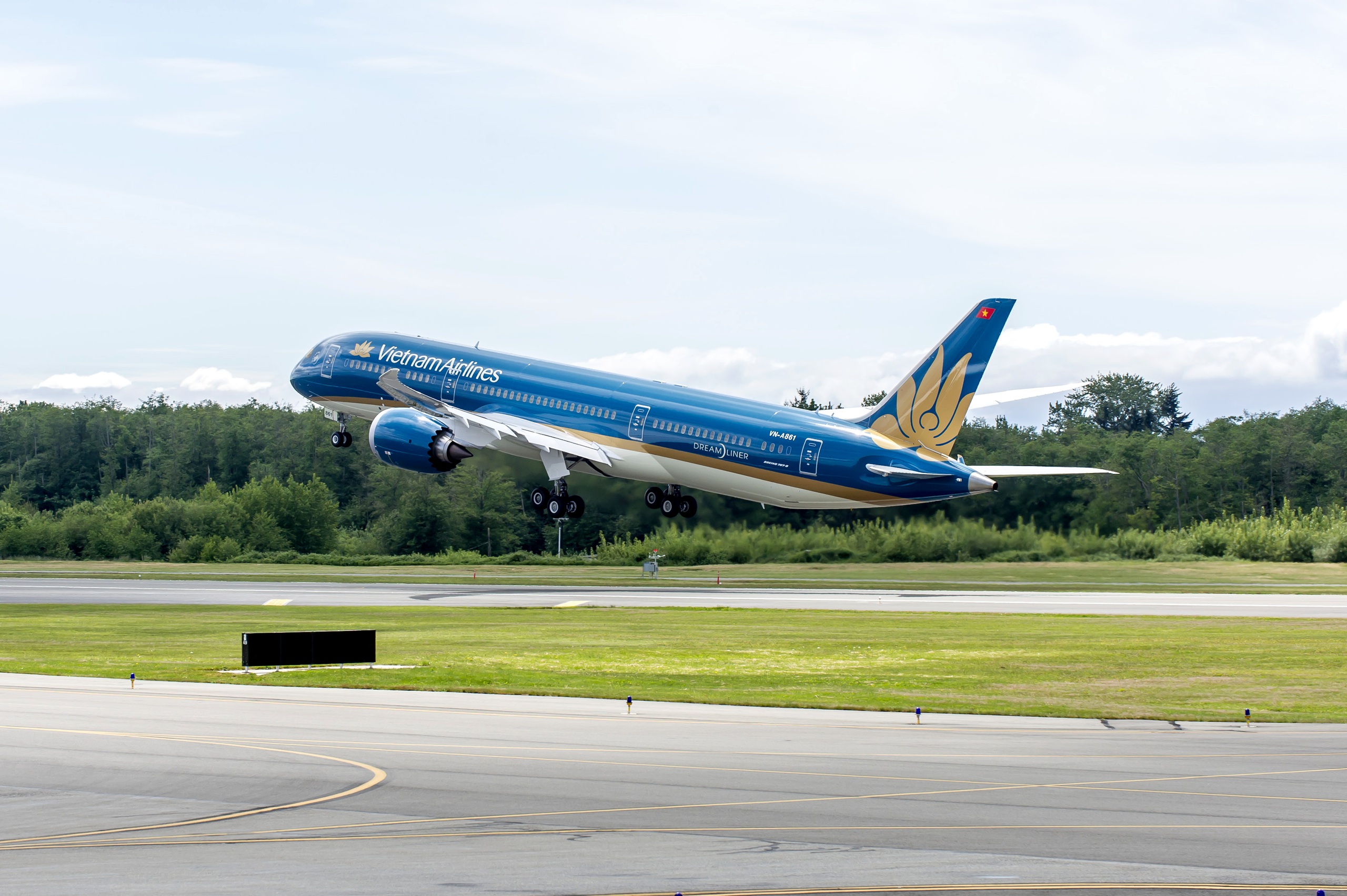 Máy bay Boeing 787 của Vietnam Airlines