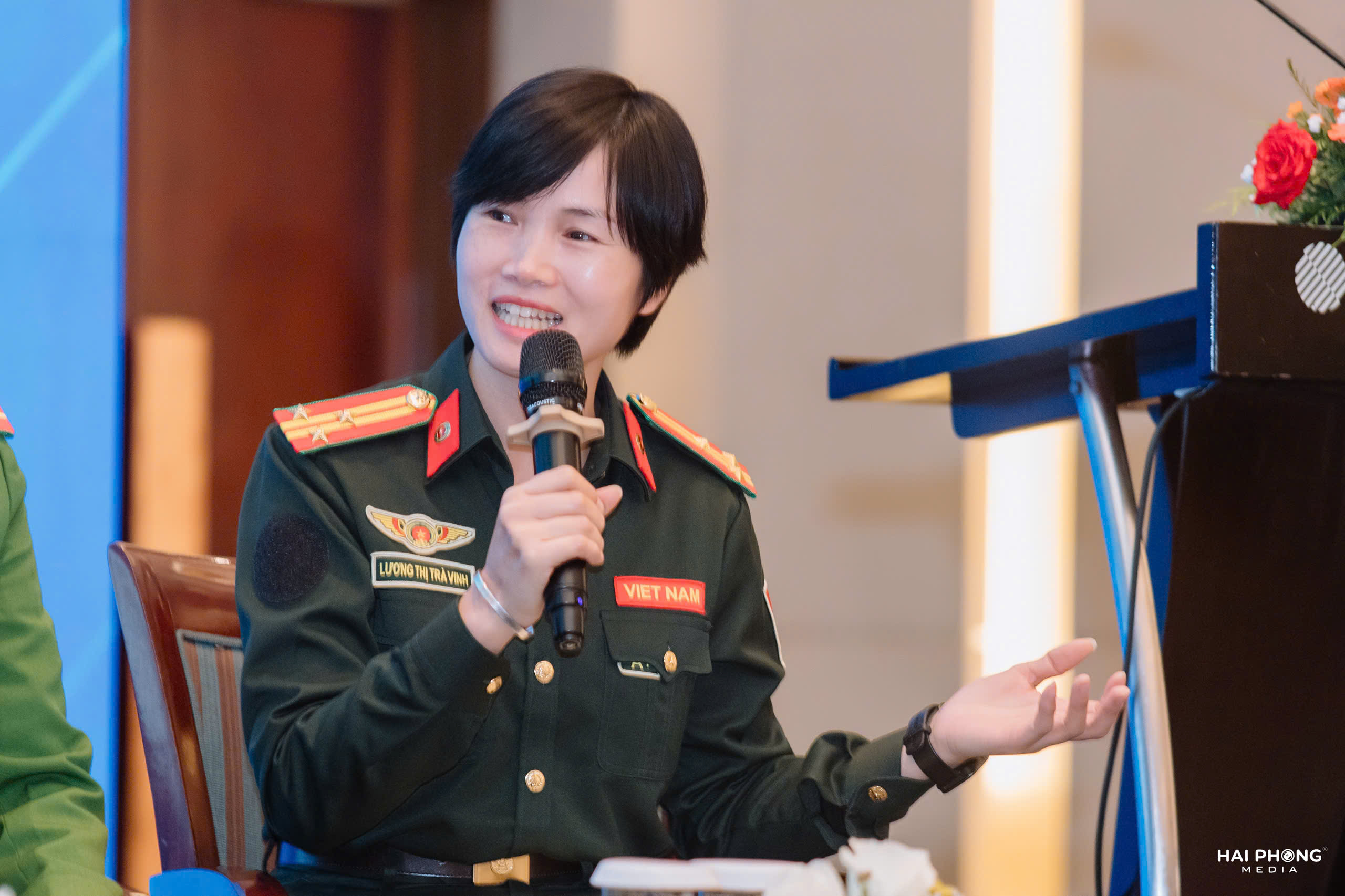 C&aacute;c nữ sĩ quan xinh đẹp Đơn vị Cảnh s&aacute;t G&igrave;n giữ h&ograve;a b&igrave;nh số 1 Việt Nam- Ảnh 19.