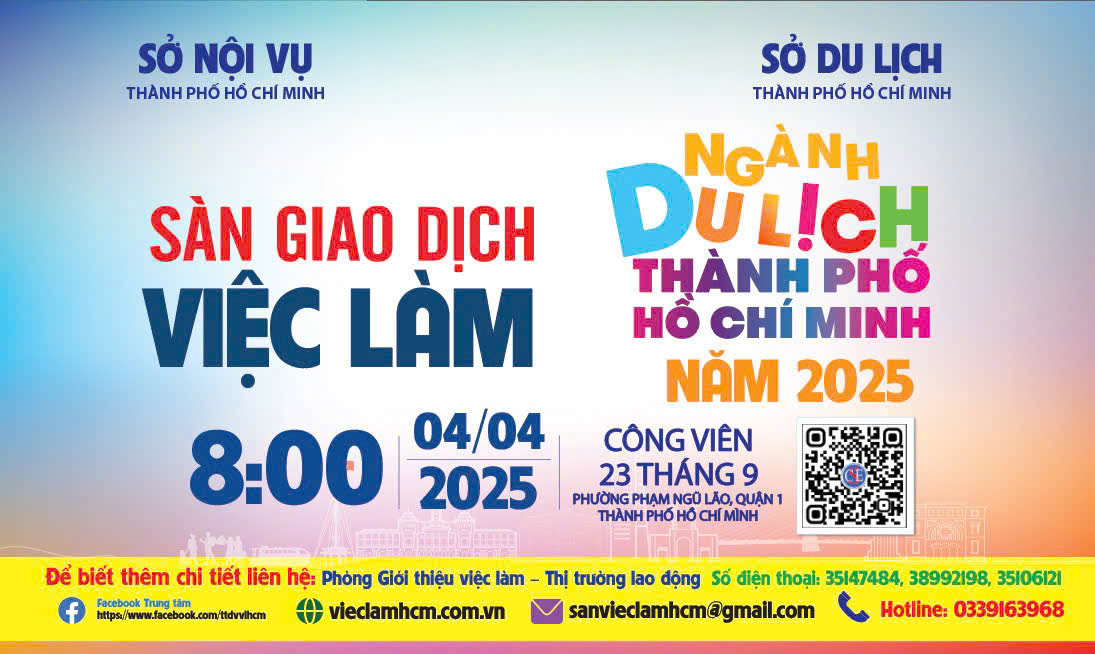Sắp diễn ra s&agrave;n giao dịch việc l&agrave;m ng&agrave;nh du lịch TP HCM- Ảnh 1.