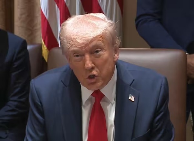 Tổng thống Mỹ Donald Trump. Ảnh: Nh&agrave; Trắng
