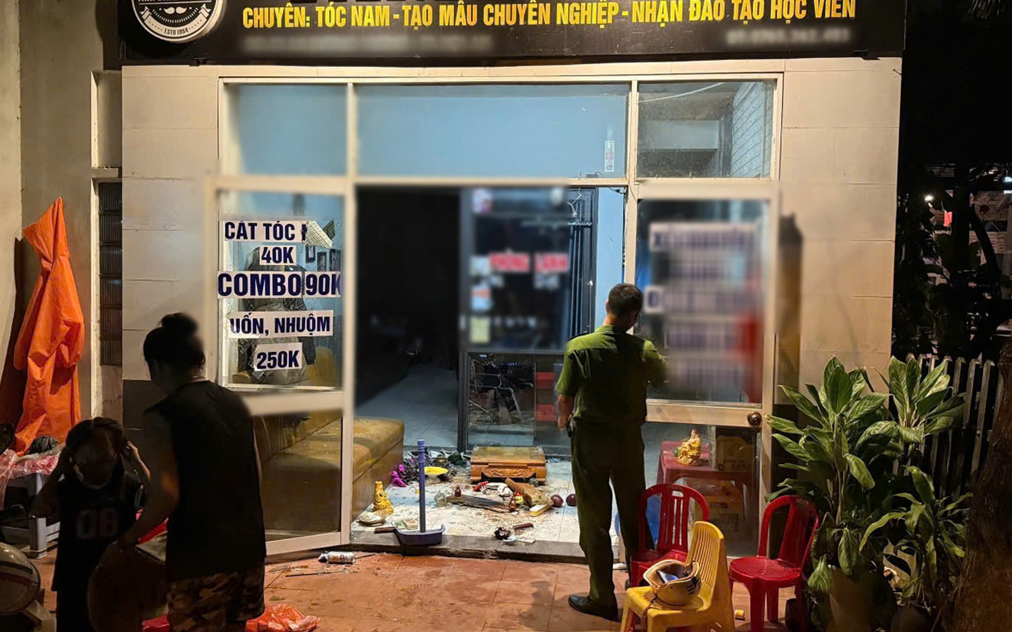 Công an Quảng Nam thông tin về vụ xô xát tại quán hớt tóc đang nóng trên mạng xã hội