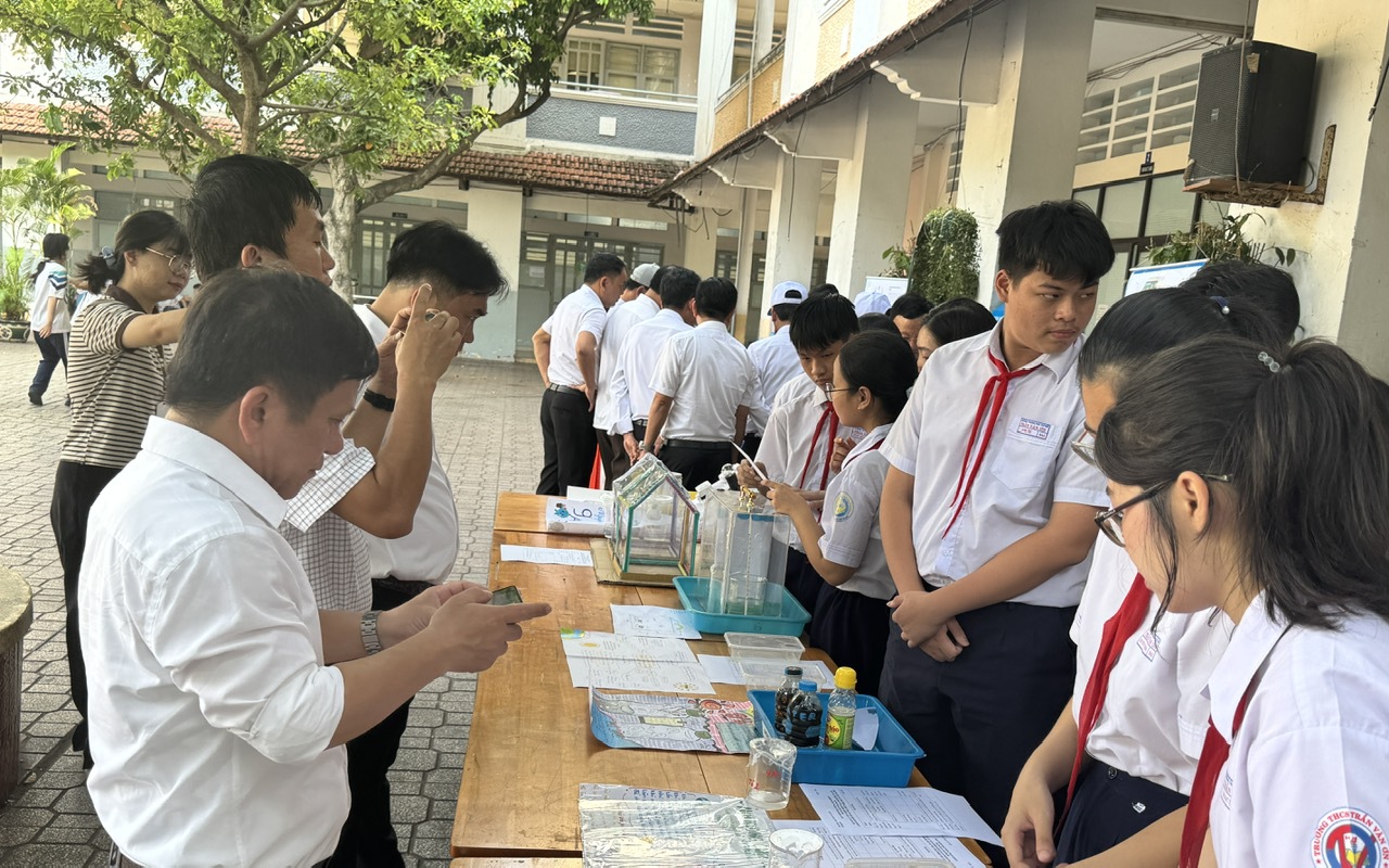 Đưa STEM vào môn khoa học tự nhiên giúp thầy và trò đều nhẹ nhàng khi tiếp cận
