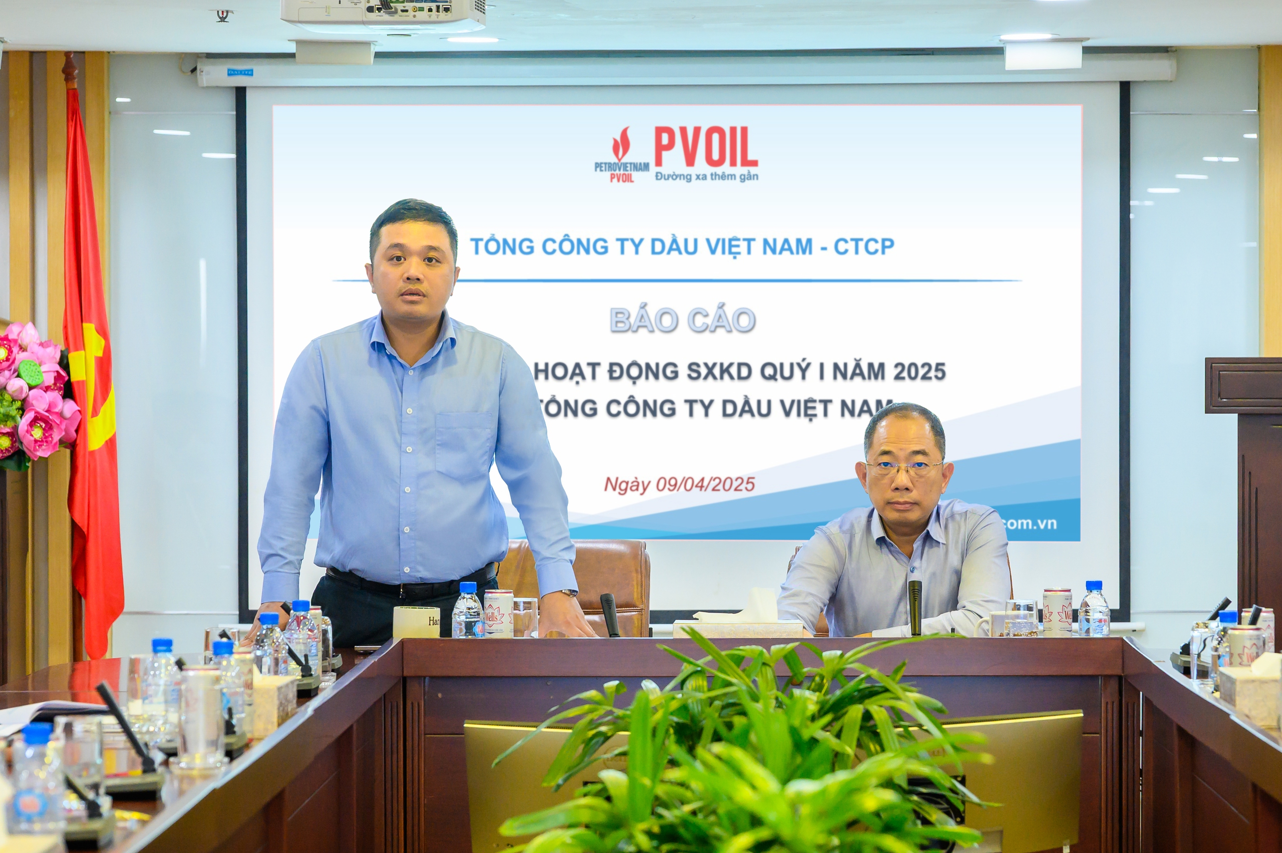Đồng chí Nguyễn Đăng Trình - Phó Bí thư Đảng ủy, Tổng Giám đốc Tổng công ty phát biểu kết luận tại Hội nghị