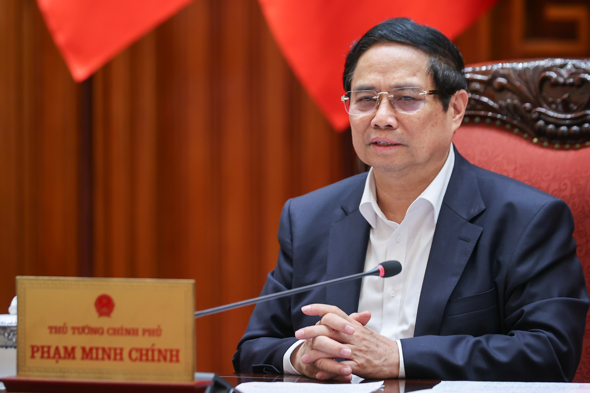 Thủ tướng: T&iacute;ch cực trao đổi h&agrave;ng ho&aacute; với Mỹ, nhất l&agrave; m&aacute;y bay, kh&iacute; LNG, thương mại quốc ph&ograve;ng- Ảnh 1.