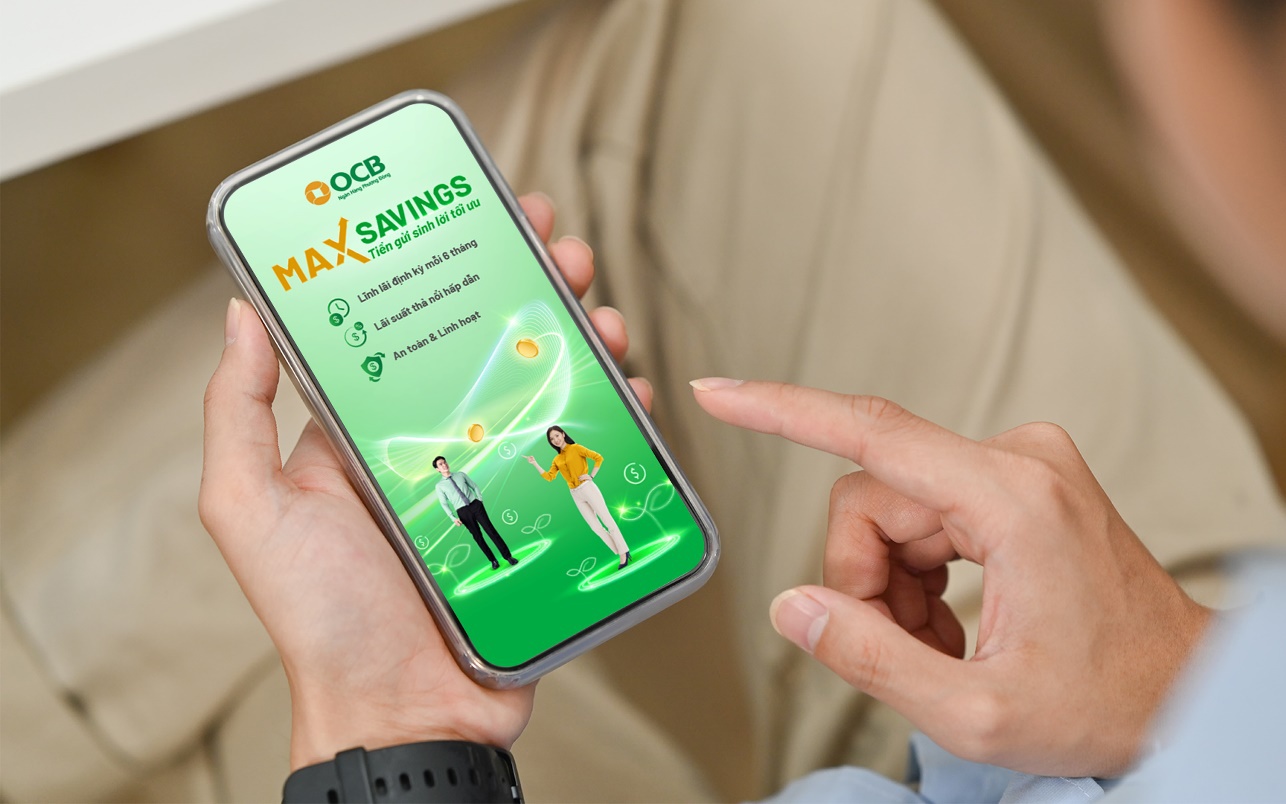 Xu hướng mới: tiền gửi sinh lời tối ưu tại OCB
