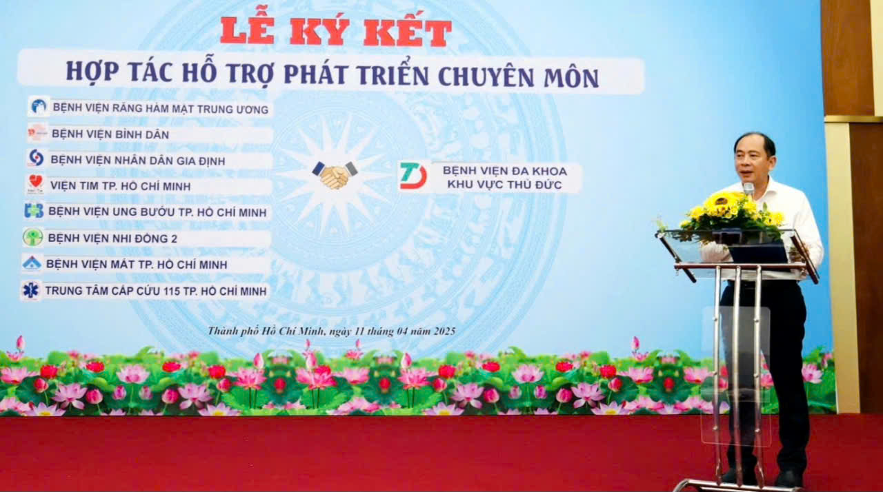 TP HCM: 7 bệnh viện trung tâm hợp sức hỗ trợ bệnh viện cửa ngõ phía Đông- Ảnh 1.