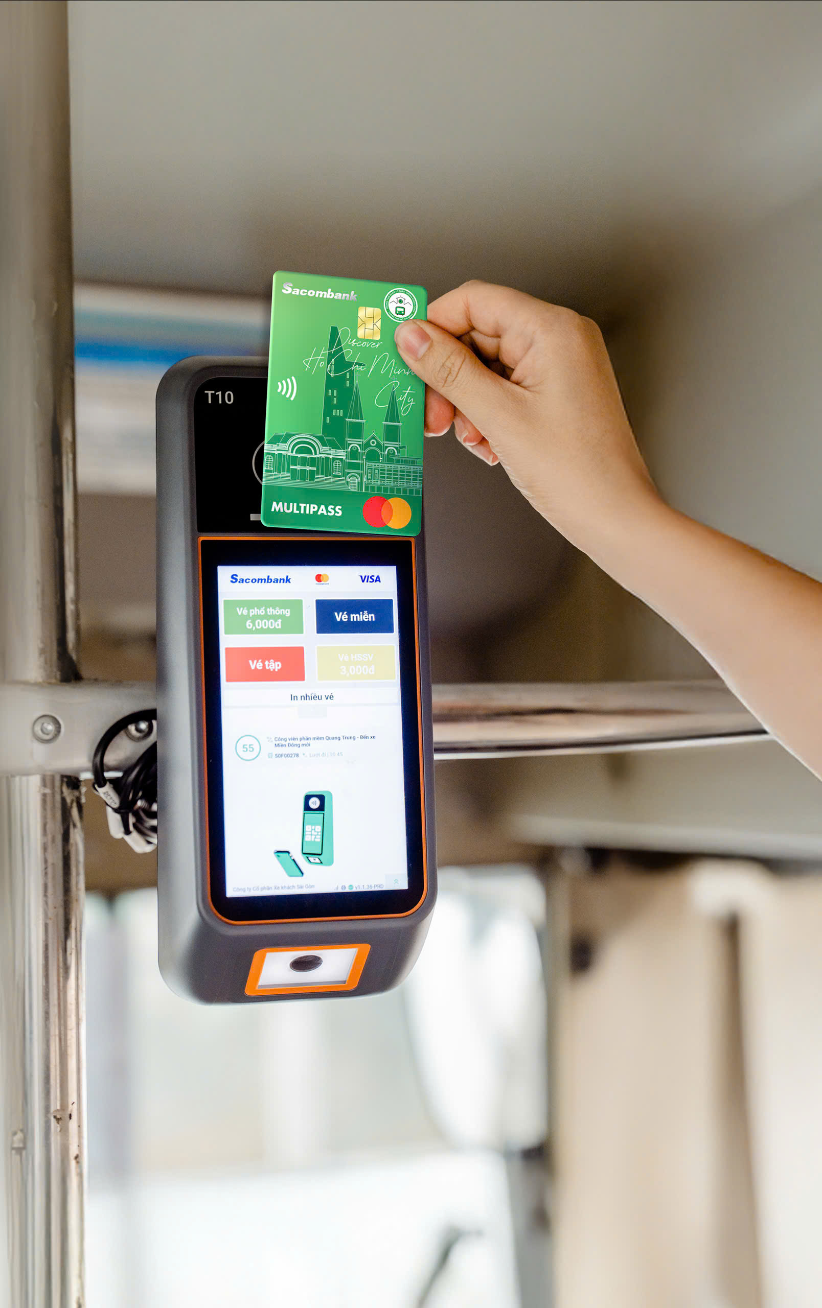 Đi xe bu&yacute;t, metro ở TP HCM chỉ cần 1 loại thẻ thanh to&aacute;n- Ảnh 1.