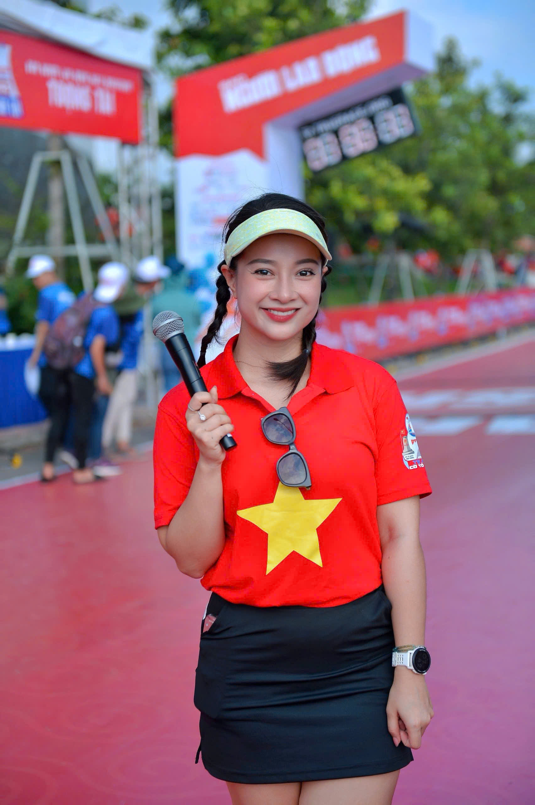 MC Hương Quỳnh trước “giờ G” của Giải Half-marathon “Tự hào Tổ quốc tôi” lần 2- 2025- Ảnh 2.