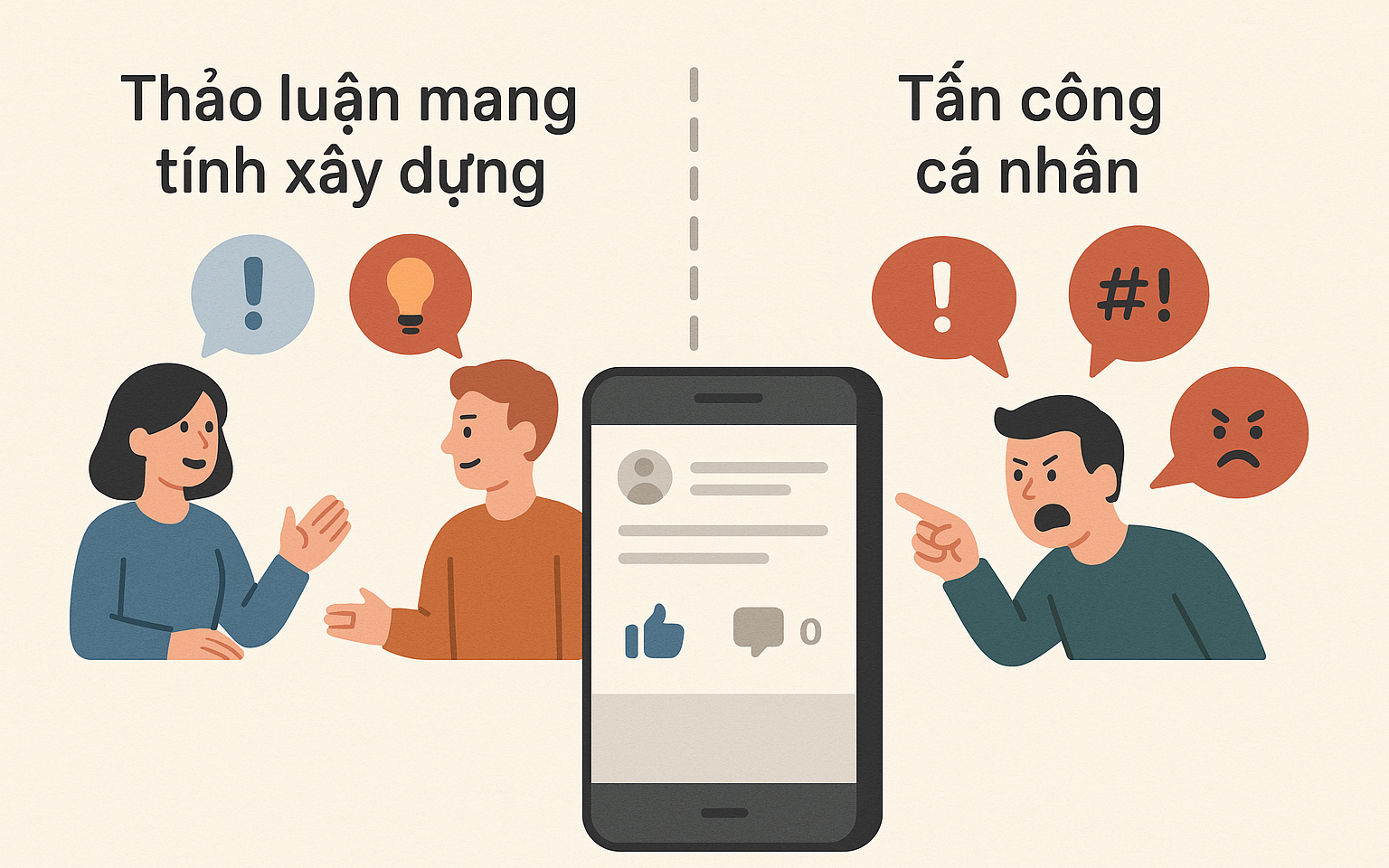 Phản biện trên mạng xã hội phải có tính xây dựng