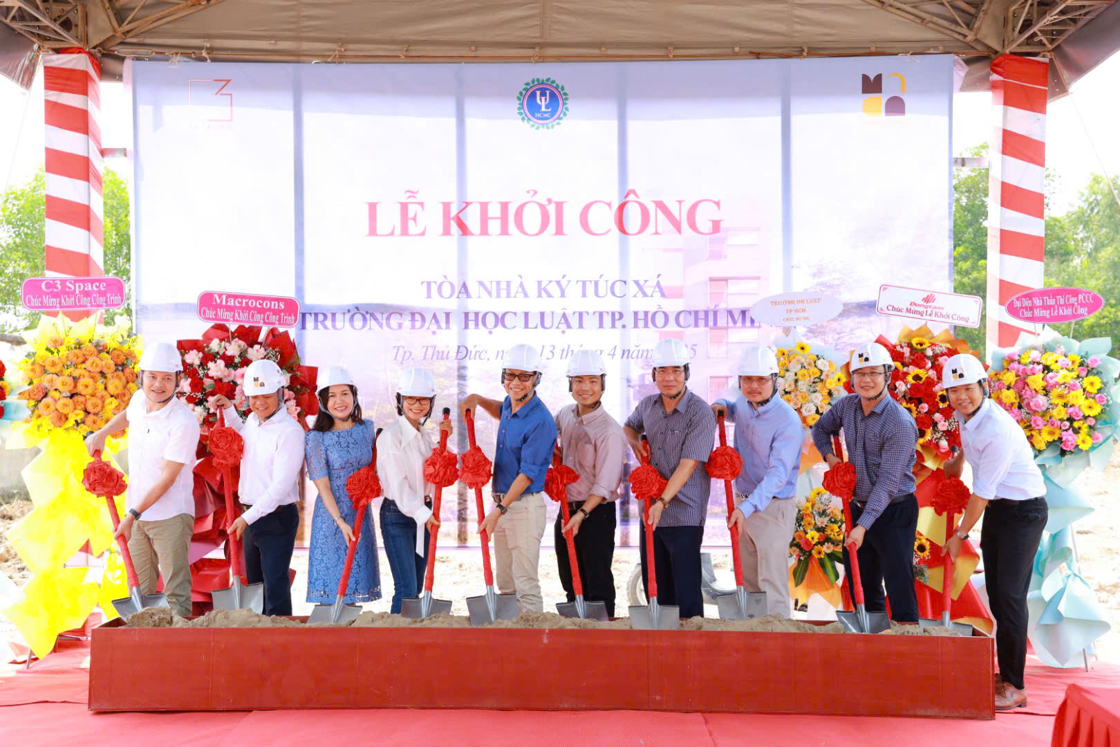 Sắp có ký túc xá "đẹp như mơ" dành cho sinh viên Trường ĐH Luật TP HCM - Ảnh 1.