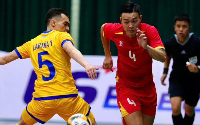 Futsal Việt Nam quật ngã  đội top 7 thế giới Kazakhstan