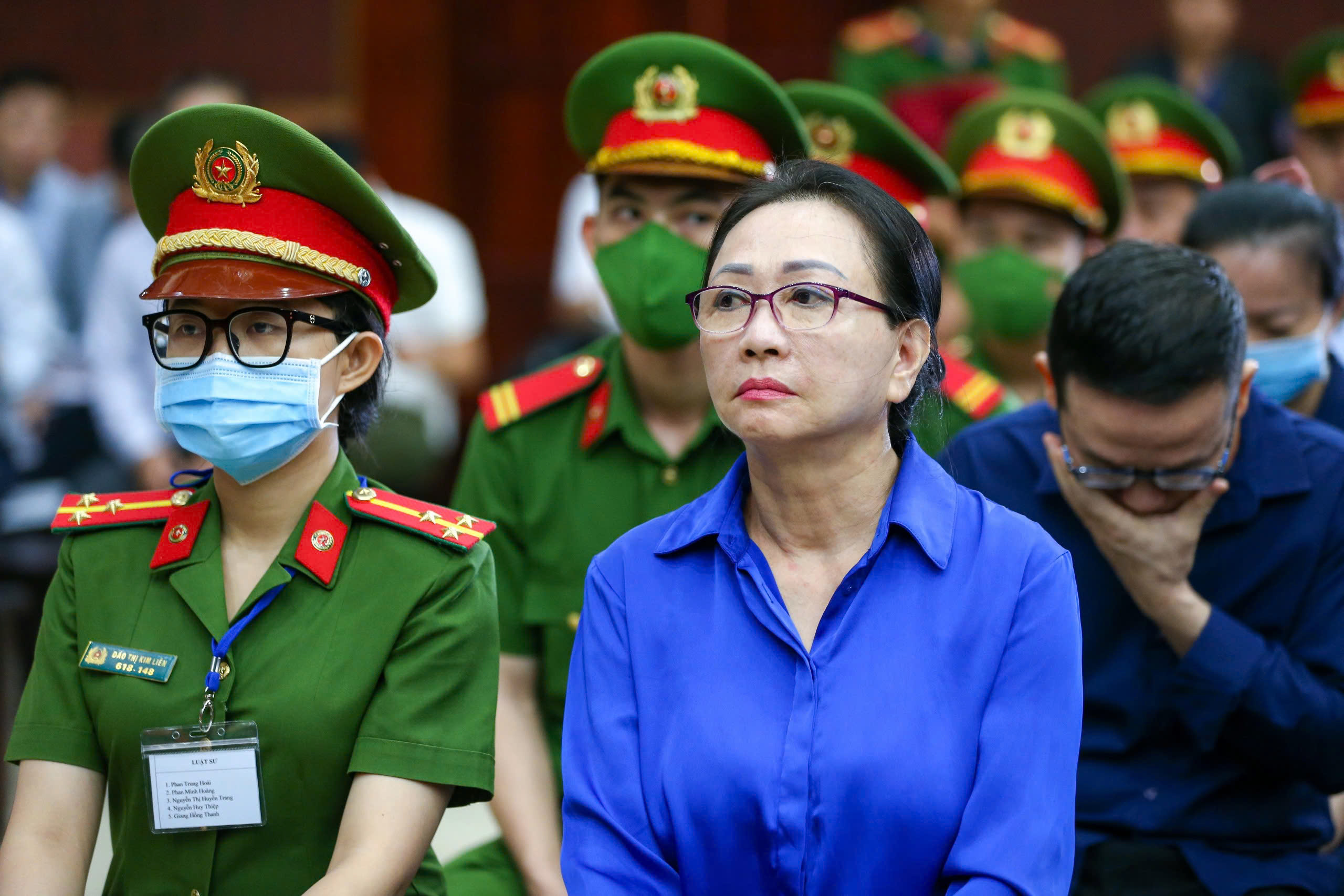 Bị c&aacute;o Trương Mỹ Lan tại t&ograve;aẢnh: HO&Agrave;NG TRIỀU