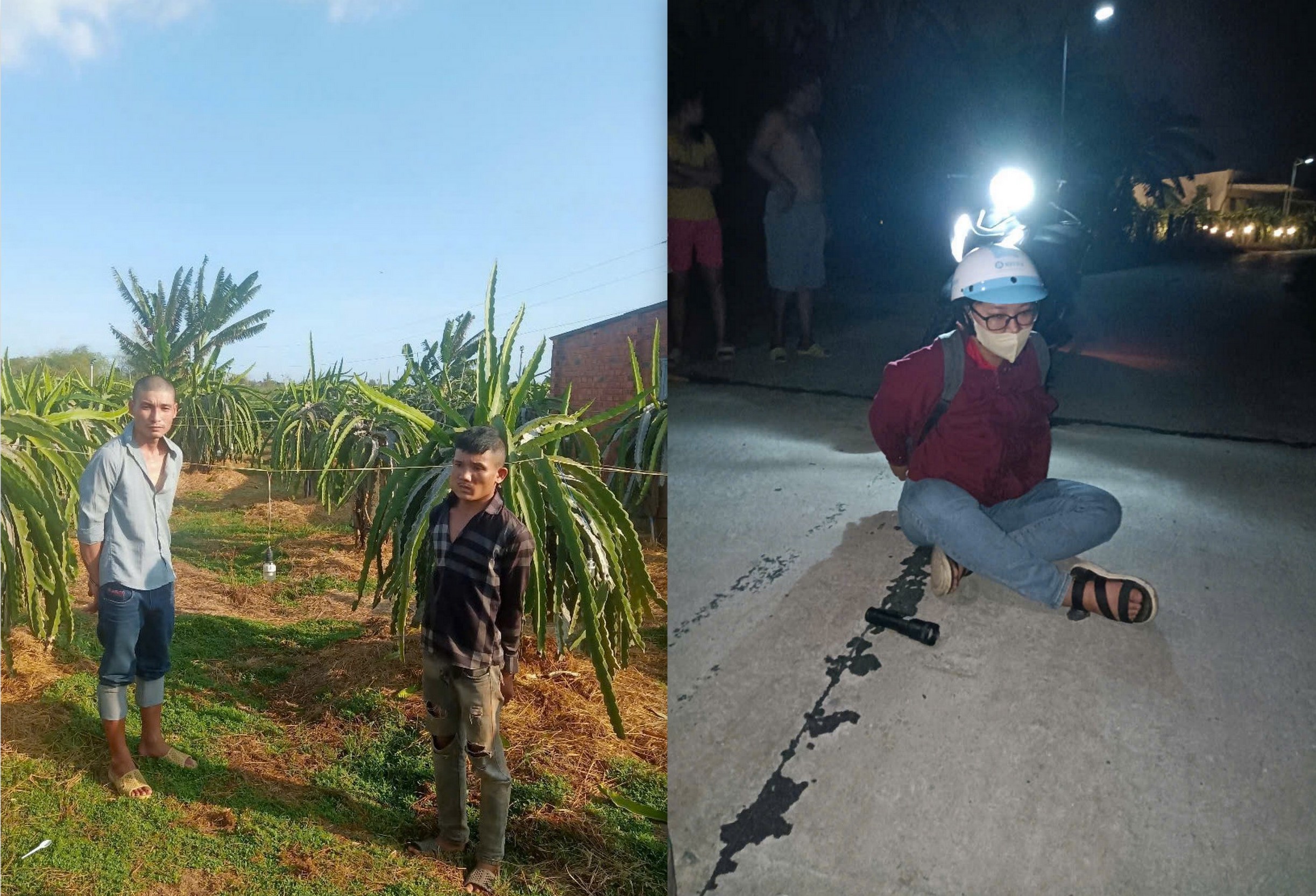 Nửa đêm, 2 vợ chồng từ Đồng Nai đến Bình Thuận làm chuyện phi pháp- Ảnh 1.