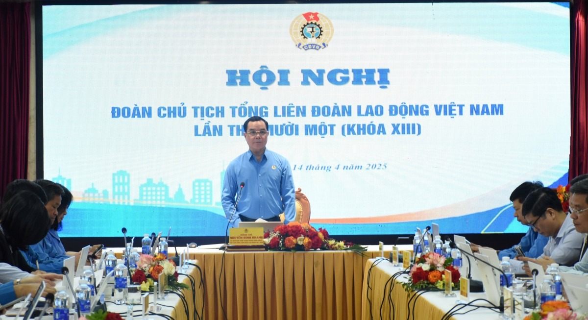 Đoàn Chủ tịch Tổng LĐLĐ Việt Nam cho ý kiến sửa Luật Công đoàn 2024- Ảnh 1.