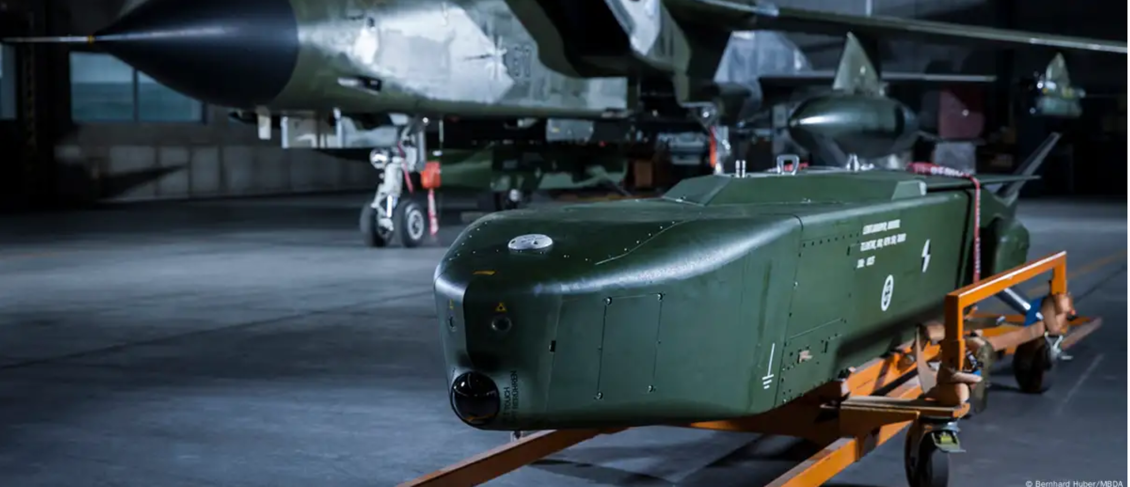 T&ecirc;n lửa Taurus của Đức. Ảnh: MBDA