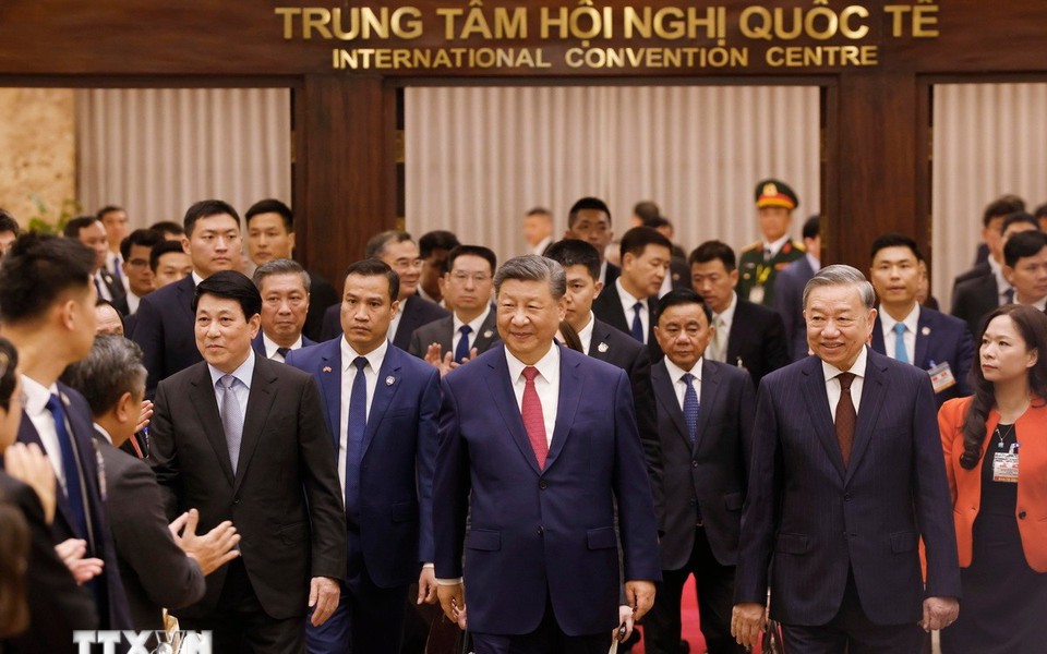 Chiêu đãi chào mừng Tổng Bí thư, Chủ tịch nước Trung Quốc Tập Cận Bình