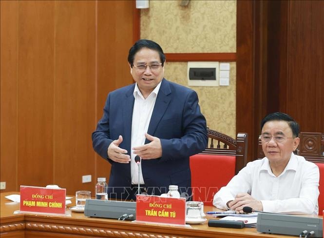 Tổng Bí thư Tô Lâm chủ trì họp về sắp xếp, sáp nhập đơn vị hành chính cấp tỉnh, cấp xã- Ảnh 4.