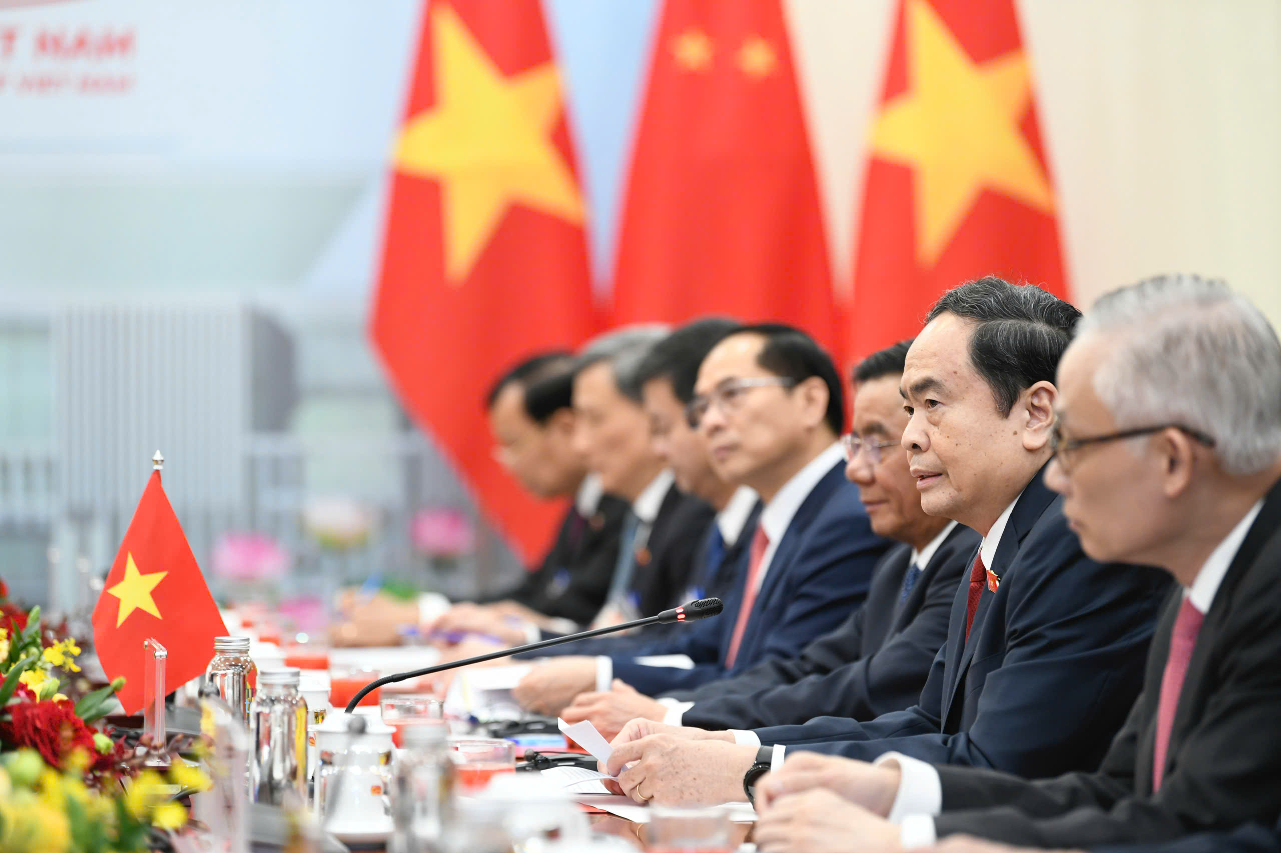 Chủ tịch Quốc hội Trần Thanh Mẫn hội kiến Tổng Bí thư, Chủ tịch Trung Quốc Tập Cận Bình- Ảnh 8.