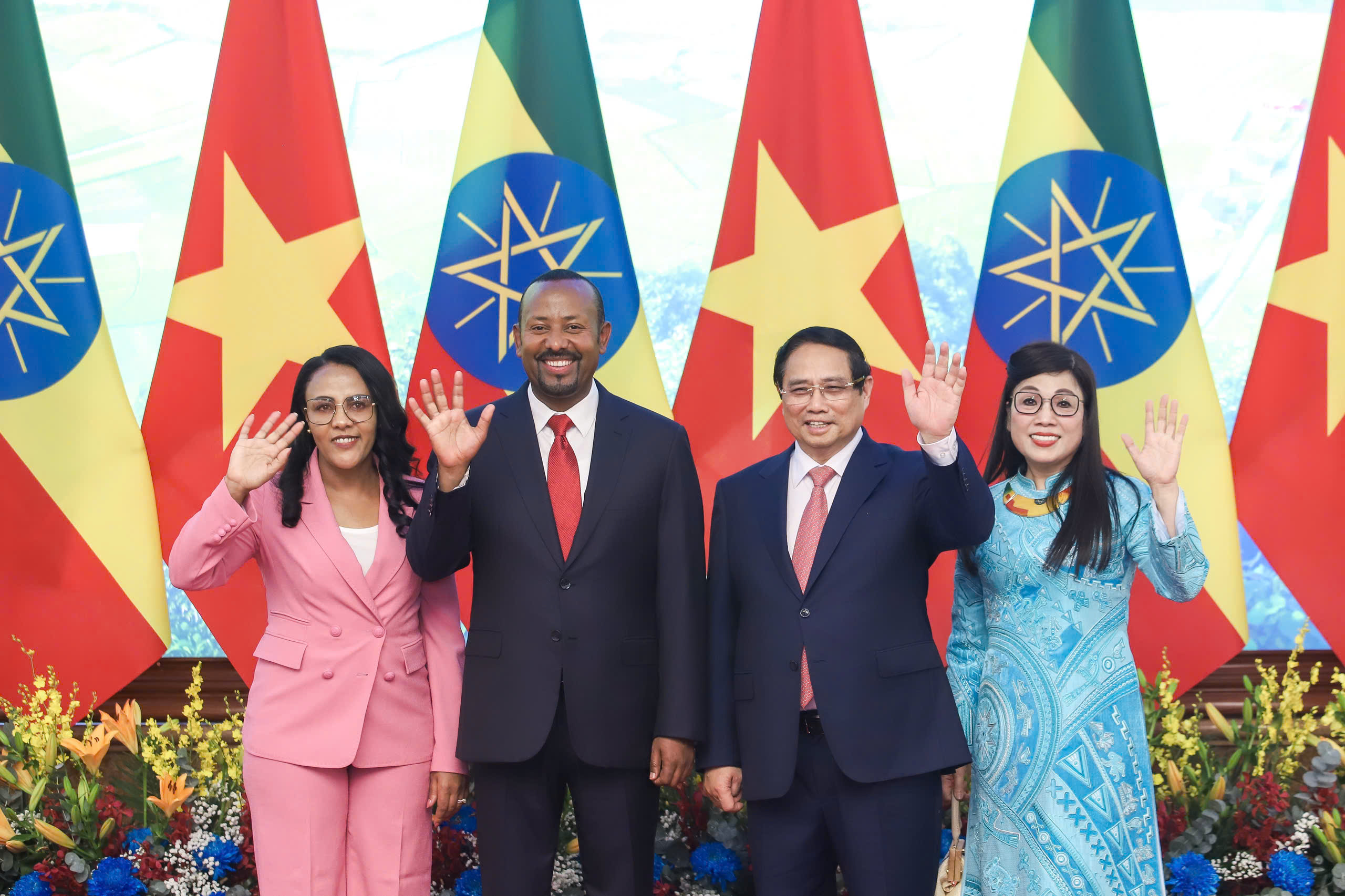 Thủ tướng Phạm Minh Ch&iacute;nh chủ tr&igrave; Lễ đ&oacute;n Thủ tướng Ethiopia- Ảnh 16.