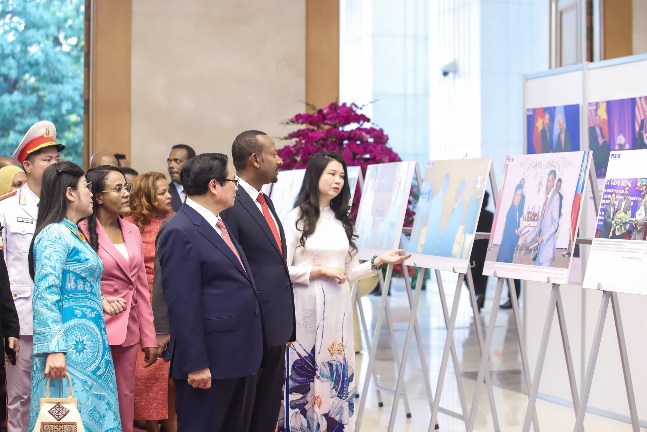Thủ tướng Phạm Minh Ch&iacute;nh chủ tr&igrave; Lễ đ&oacute;n Thủ tướng Ethiopia- Ảnh 14.