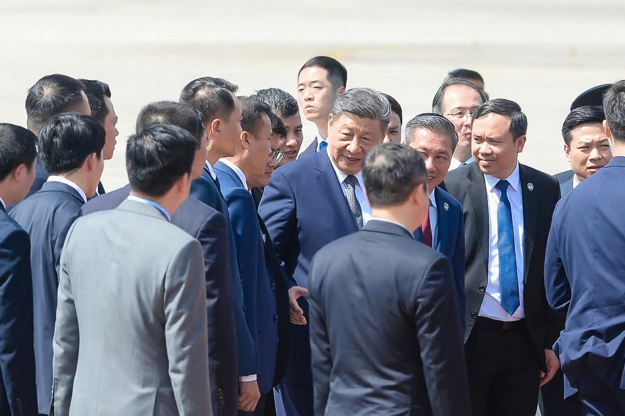 Thủ tướng Phạm Minh Ch&iacute;nh ra s&acirc;n bay tiễn Tổng B&iacute; thư, Chủ tịch Trung Quốc Tập Cận B&igrave;nh- Ảnh 5.