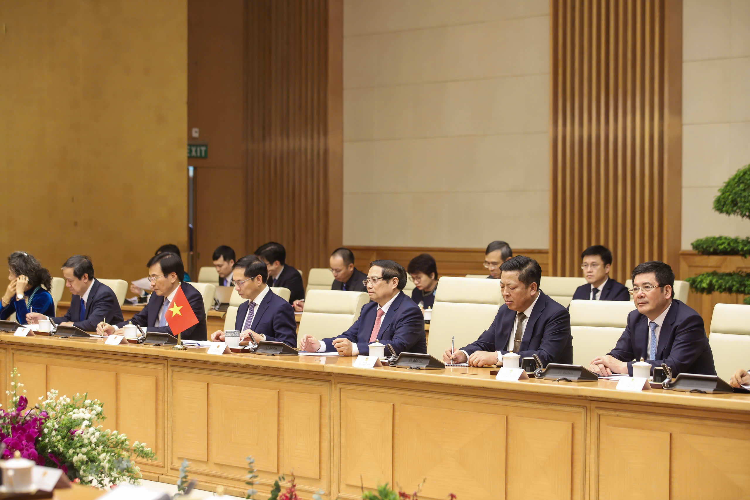 Thủ tướng Phạm Minh Ch&iacute;nh chủ tr&igrave; Lễ đ&oacute;n Thủ tướng Ethiopia- Ảnh 18.