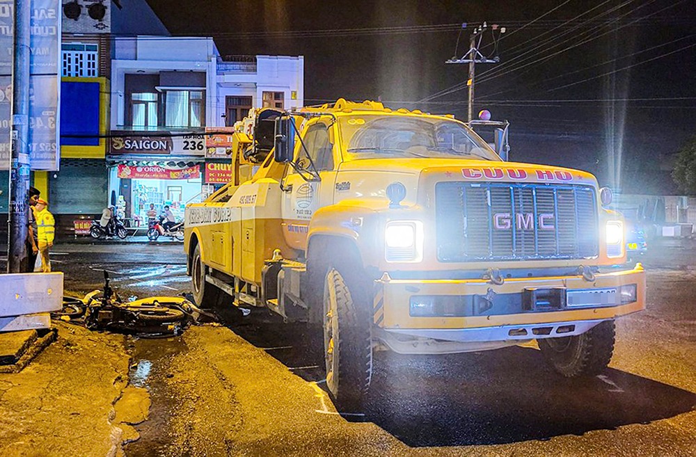 Công an Lâm Đồng thông tin vụ ông Đoàn Văn Báu gây tai nạn - Ảnh 1.