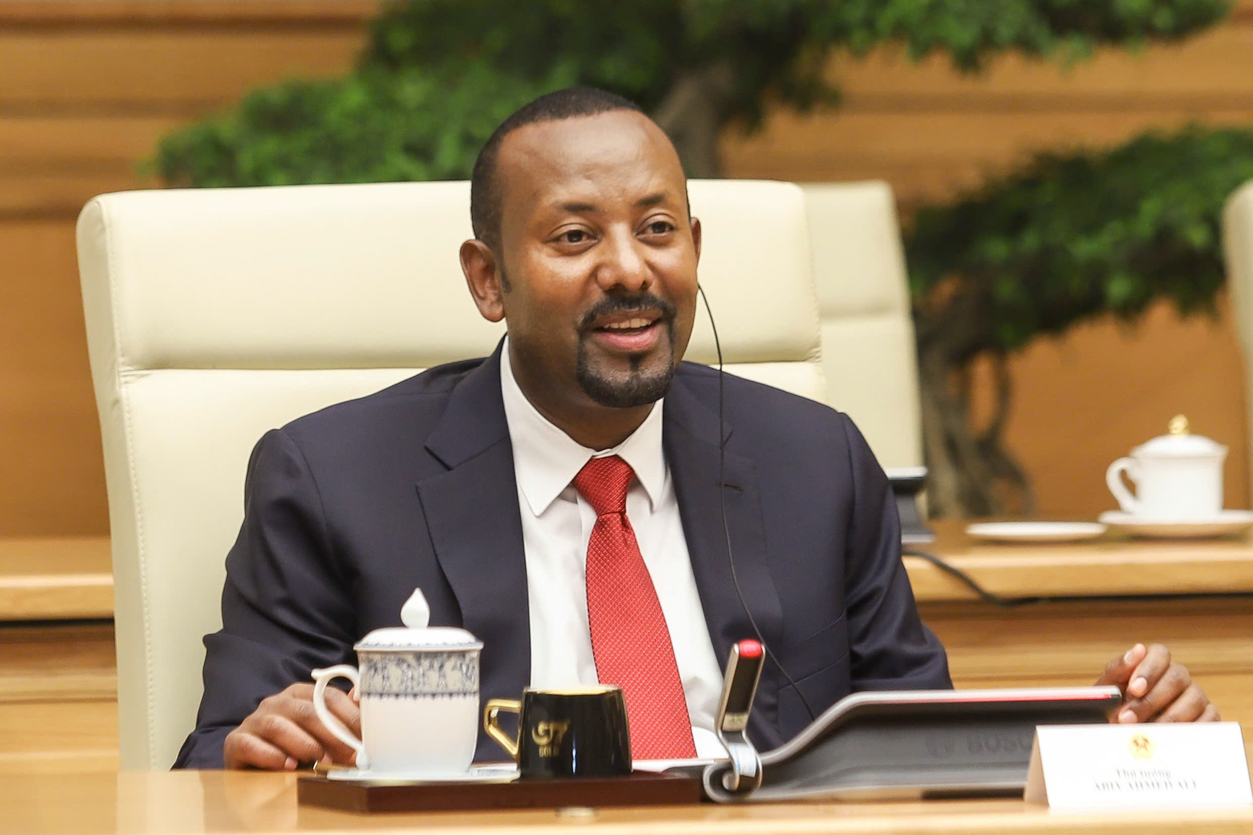 Thủ tướng Phạm Minh Ch&iacute;nh chủ tr&igrave; Lễ đ&oacute;n Thủ tướng Ethiopia- Ảnh 20.