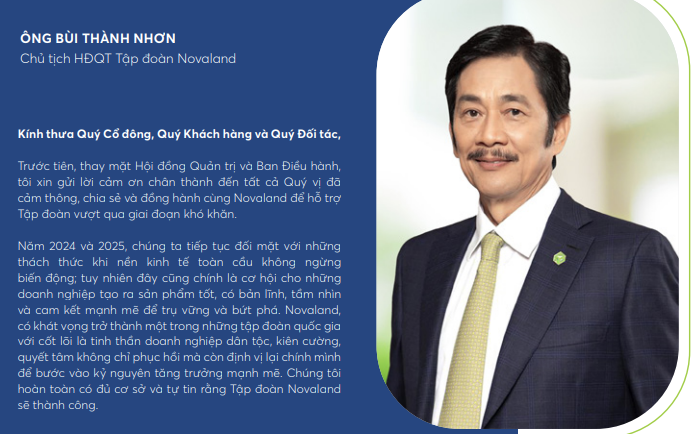 Chủ tịch Bùi Thành Nhơn tự tin Novaland sẽ “tái sinh”