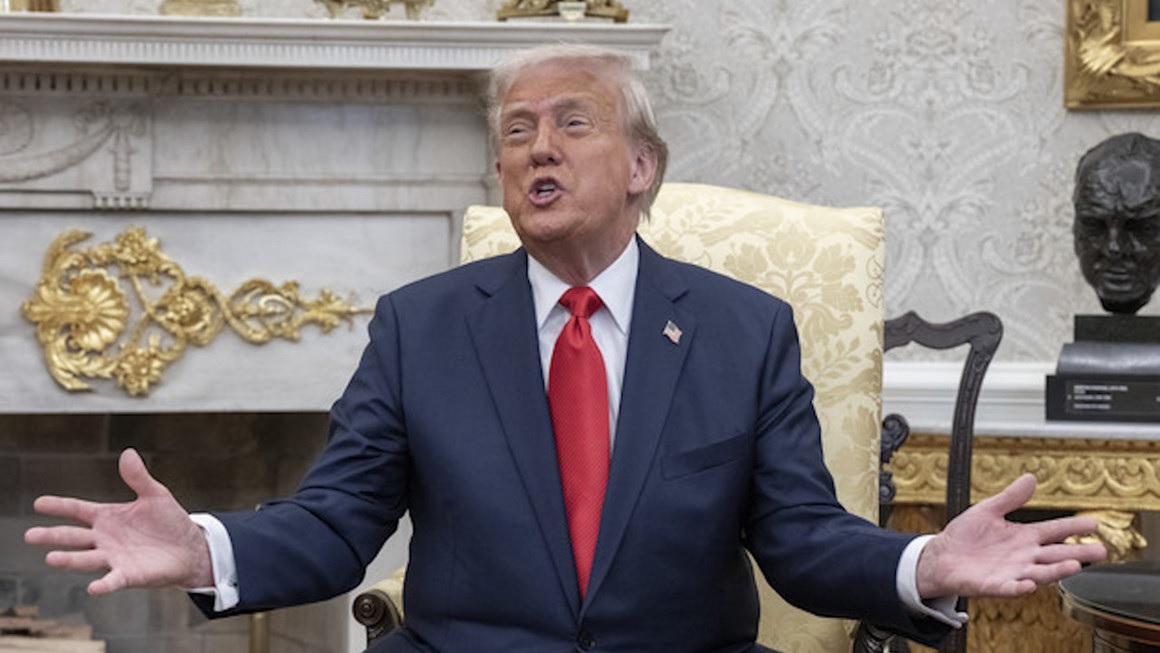 Tổng thống Mỹ Donald Trump. Ảnh: Politico