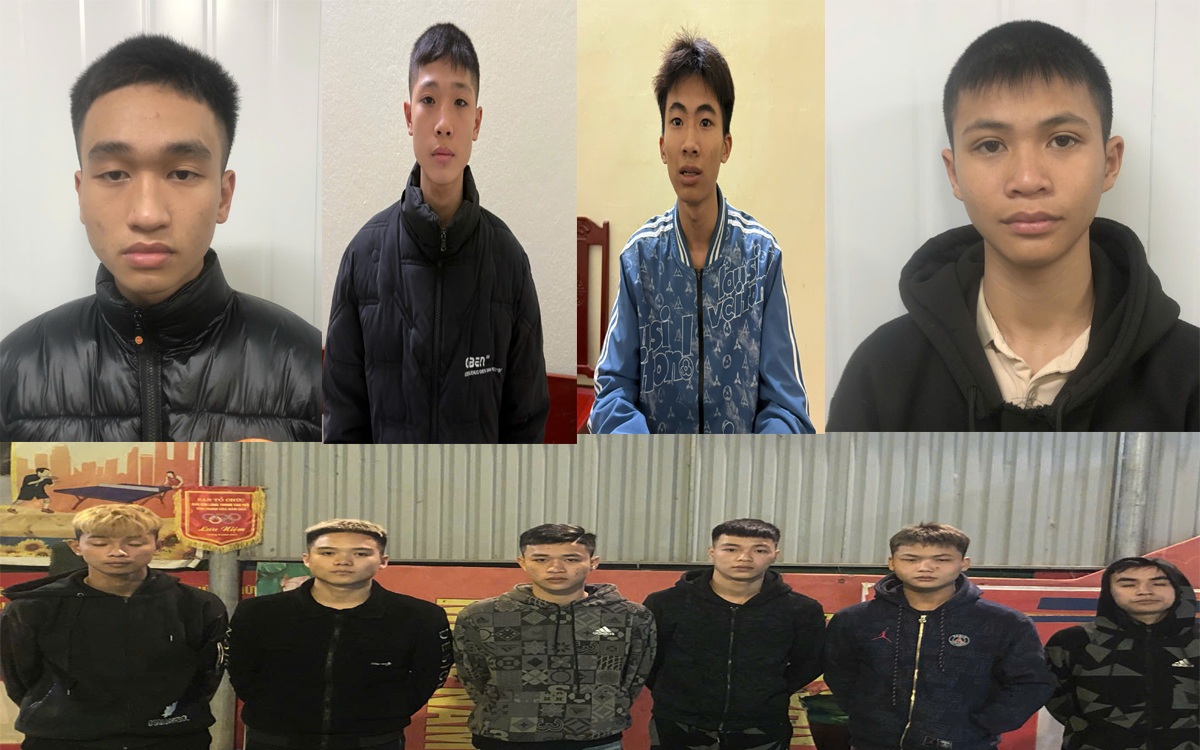 10 thanh niên mang dao kiếm, súng đuổi đánh nhau náo loạn đường phố