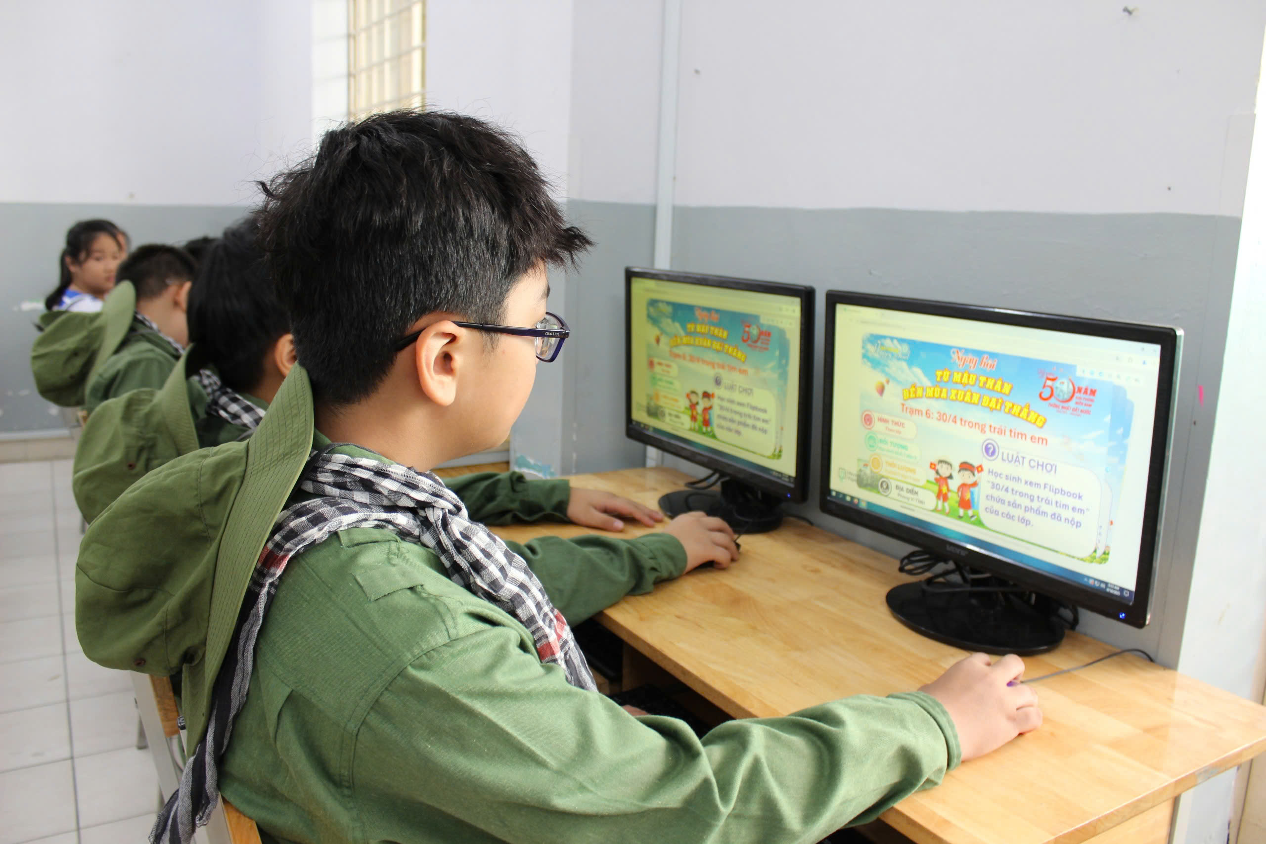 TP HCM: Xúc động hình ảnh bản đồ Tổ quốc được xếp bởi học sinh tiểu học- Ảnh 6.