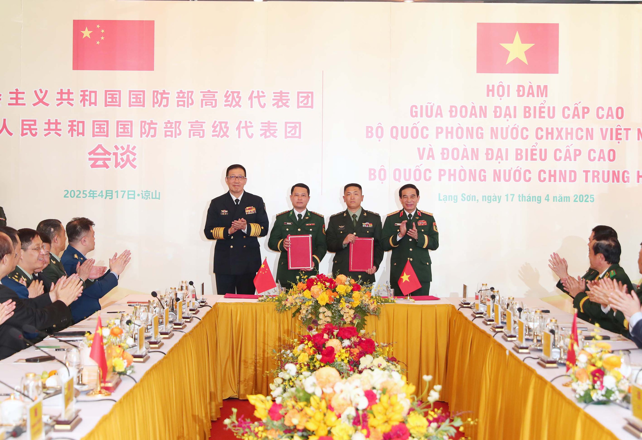 Hai Bộ Quốc Phòng Việt Nam - Trung Quốc hợp tác quản lý biên giới trên đất liền, trên biển- Ảnh 4.