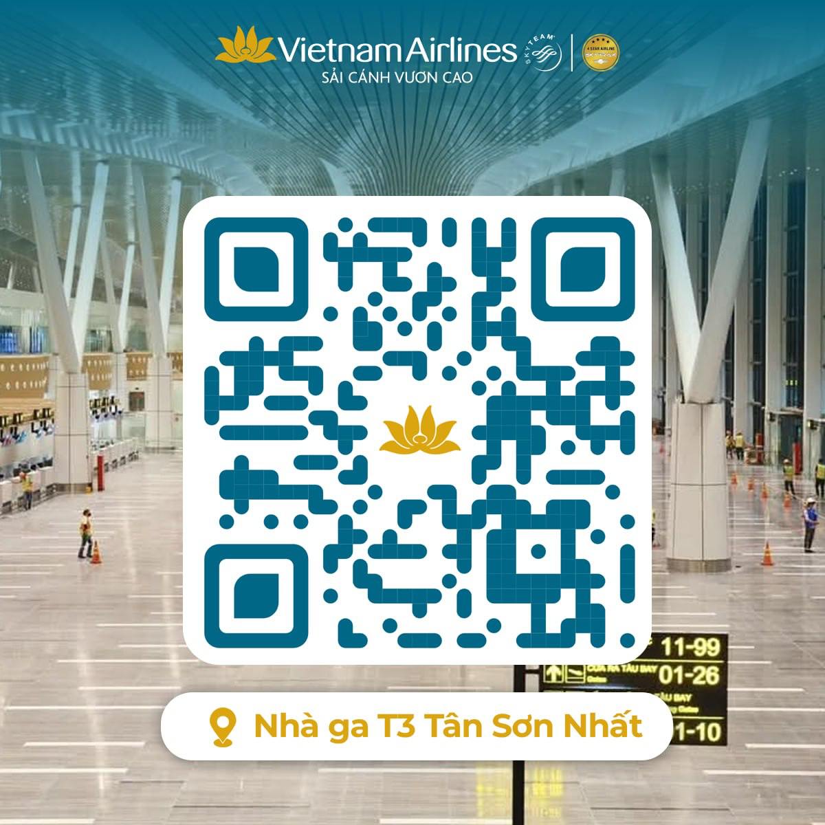 H&agrave;nh kh&aacute;ch bay H&agrave; Nội l&agrave;m thủ tục tại nh&agrave; ga T3 T&acirc;n Sơn Nhất- Ảnh 4.