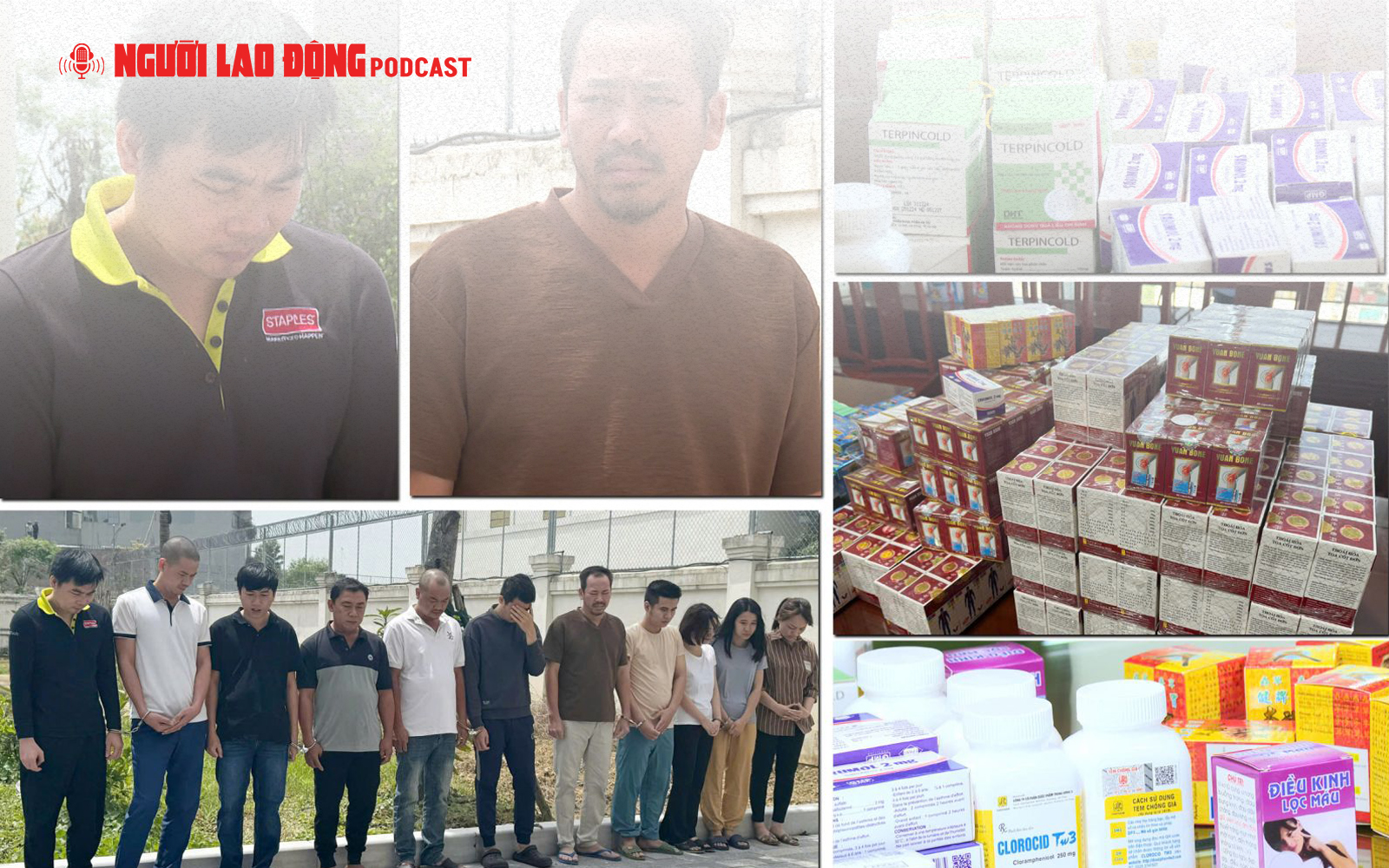 Giật mình, hoang mang trước đường dây thuốc giả “khủng” vừa bị triệt phá