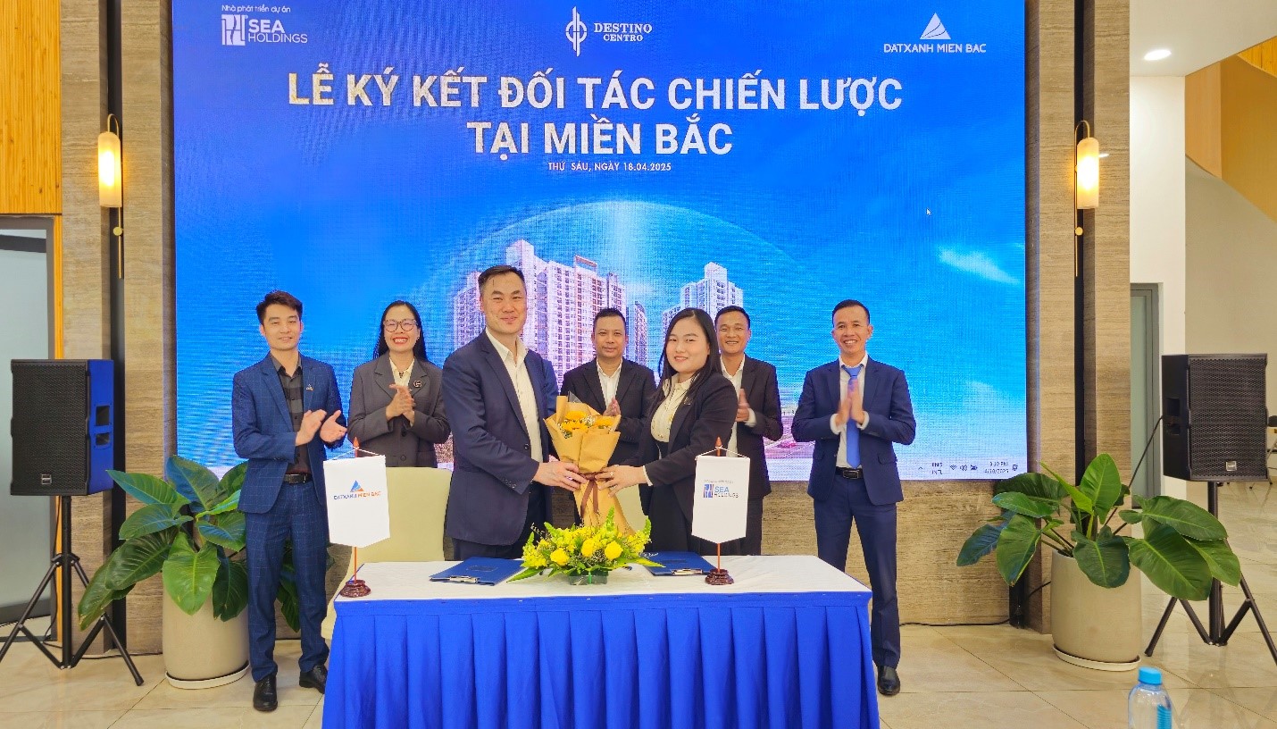 Đất Xanh Miền Bắc trở th&agrave;nh đối t&aacute;c ph&acirc;n phối dự &aacute;n Destino Centro tại miền Bắc- Ảnh 2.