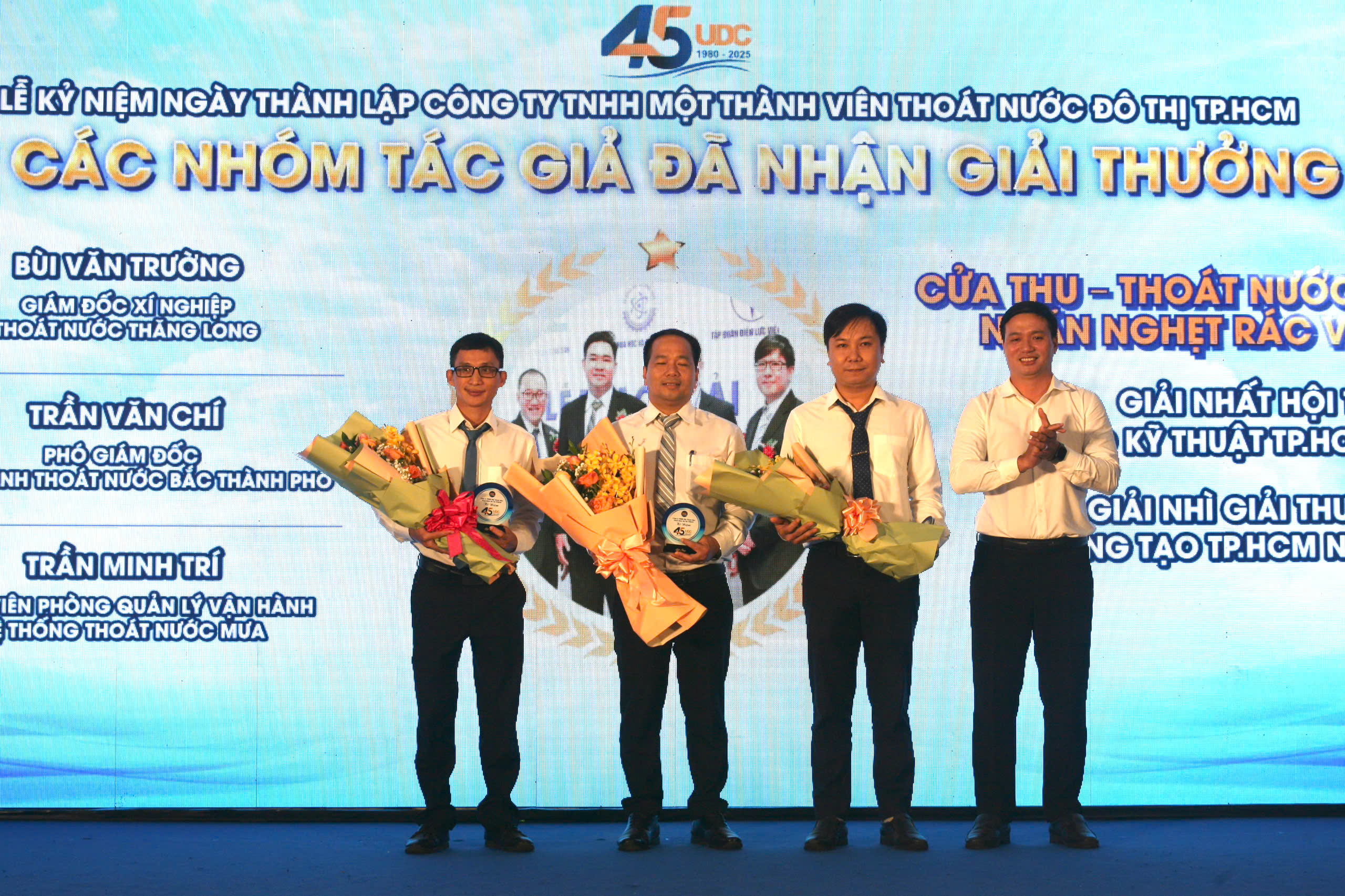 45 năm th&agrave;nh lập C&ocirc;ng ty TNHH MTV Tho&aacute;t nước đ&ocirc; thị TP HCM: Kh&ocirc;ng ngừng cống hiến- Ảnh 8.