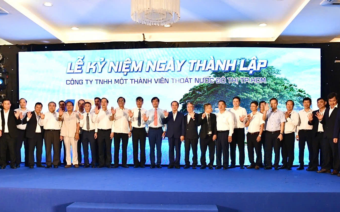 45 năm thành lập Công ty TNHH MTV Thoát nước đô thị TP HCM: Không ngừng cống hiến