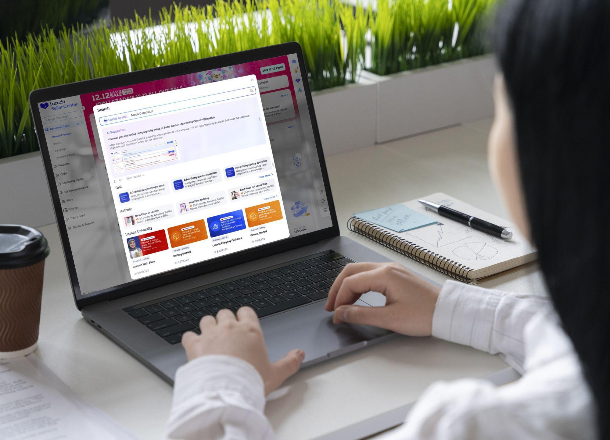 Đ&ograve;n bẩy mới cho nh&agrave; b&aacute;n h&agrave;ng tr&ecirc;n Lazada trong thời đại AI- Ảnh 1.