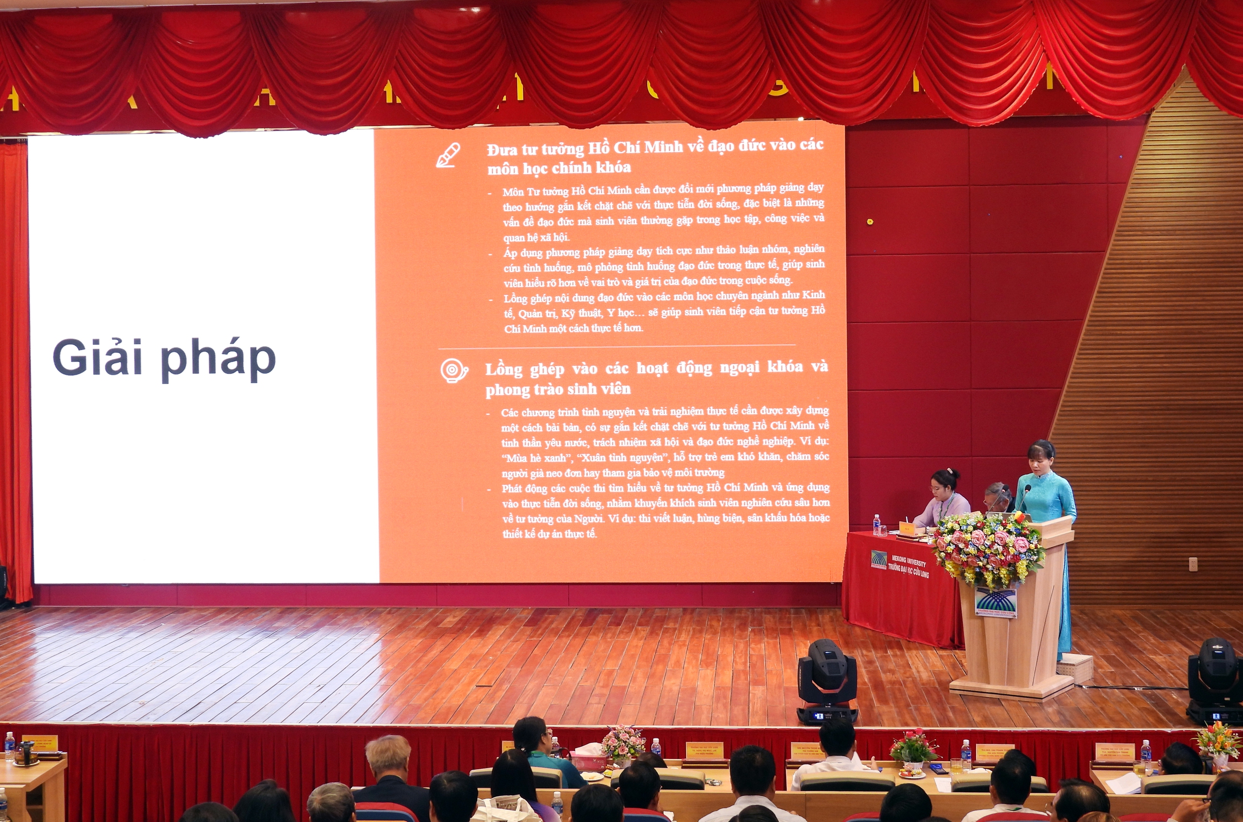 Trường ĐH Cửu Long tổ chức hội thảo khoa học quốc gia về đổi mới giảng dạy, học tập- Ảnh 4.