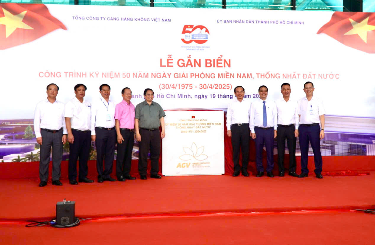 Thủ tướng Phạm Minh Ch&iacute;nh: Nh&agrave; ga T3 - T&acirc;n Sơn Nhất vượt tiến độ tạo động lực cho s&acirc;n bay Long Th&agrave;nh- Ảnh 4.