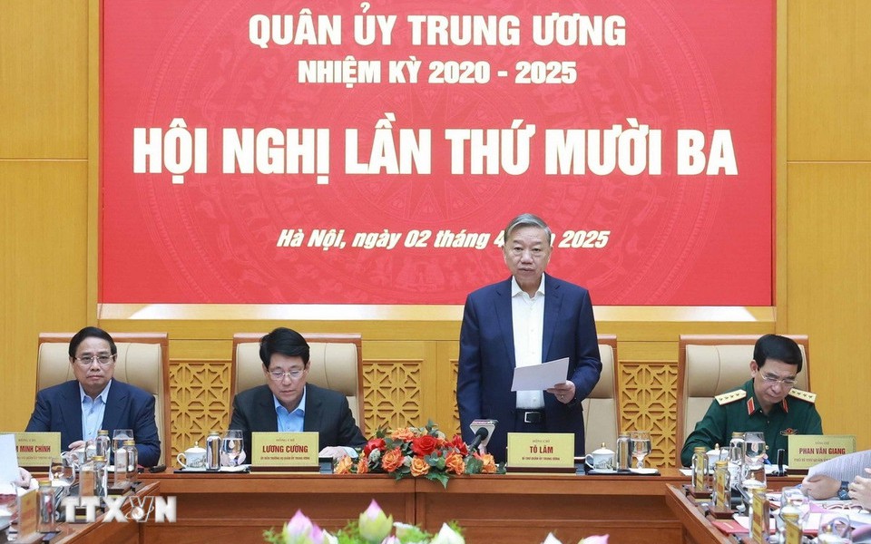 Công bố quyết định kiểm tra, giám sát của Bộ Chính trị, Ban Bí thư với Ban Thường vụ Quân ủy Trung ương - Ảnh 2.