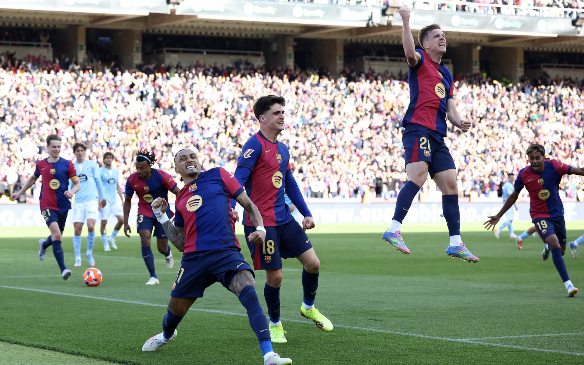 Barcelona ngược dòng không tưởng, đè bẹp Celta Vigo trận cầu 7 bàn